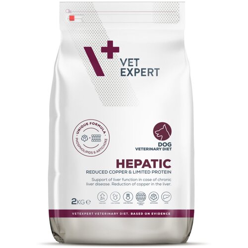 VetExpert Hrana za pse za podr&scaron;ku funkciji jetre, potpuna dijetetska suva hrana, 2kg Cene