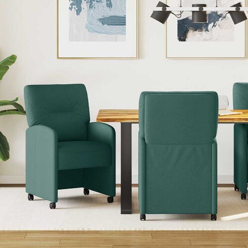  Blagovačke stolice s kotačima 2 pcs Tamnozelena 57 x 67 x 95 cm Cijene