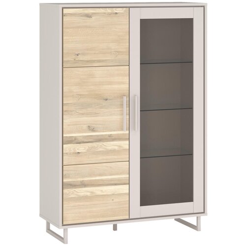 Livetastic VITRINA, masivno hrast hrast bianco Cene
