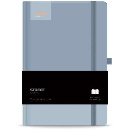 Blok notes z elastiko casual blue a6 tp črt 96l PROMOCIJA Cene