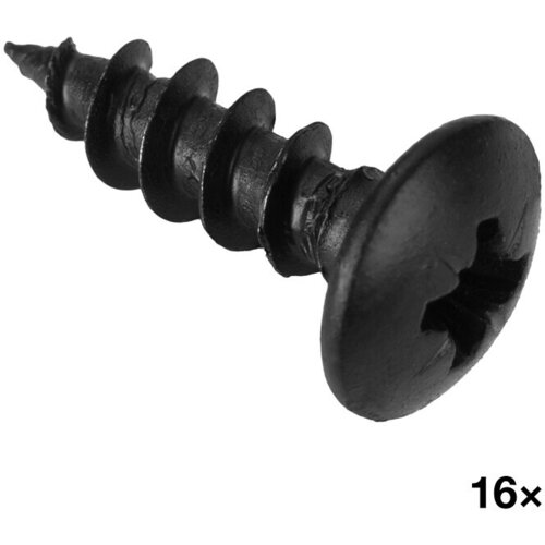 WALTECO Vijci (&amp;Oslash; x D: 5 x 16 mm, Premazano prahom, 16 Kom.) Slike
