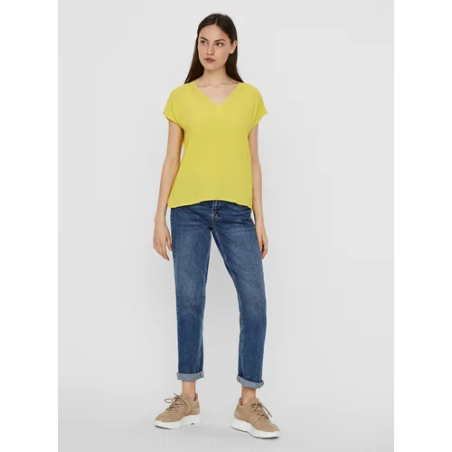 AWARE by VERO MODA Yellow blouse VERO MODA Zakynthos - Women