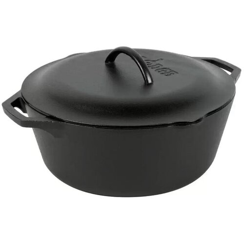 Lodge kozica s pokrovom 32 cm Cast Iron, 6,6 l, dvojni ročaj, lito železo Cene