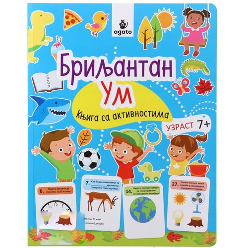  Educate, knjiga sa aktivnostima, Briljantan um - odaberite uzrast Cene