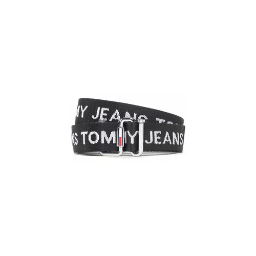 Tommy Jeans Ženski pas Tjw Essential Webbing Belt AW0AW11650 Črna
