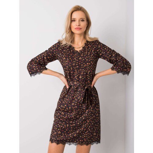 LAKERTA Dress-LK-SK-508408.12X-black-beige Slike