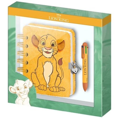 LION KING Dnevnik s bravicom Disney The A5 s pli&amp;scaron;anim koricama i kemijskom u 6 boja Slike