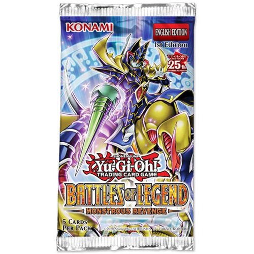 Konami Yu-Gi-Oh! TCG Battles of Legend: Monstrous Revenge Booster Display (Single Pack) Cene