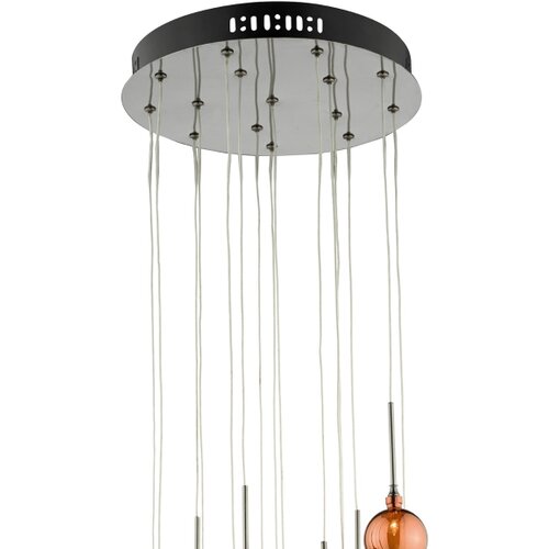  D&amp;auml;r Lighting AUR1564 - Luster na sajli AURELIA 15xG4/10W/230V Slike