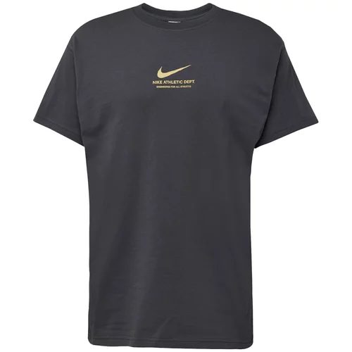 Nike Sportswear Majica žuta / antracit siva