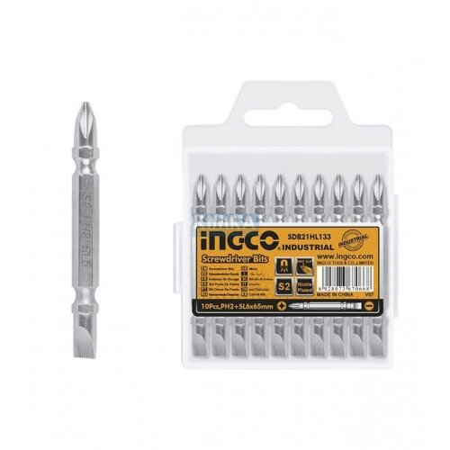 INGCO TOOLS Bit nastavci PH2+SL6 0.065MM 10-1 SDB21HL133 Slike