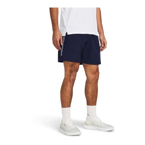 Under Armour UA Tech Woven Wordmark Shorts, Navy/White - S, (21382238) Slike