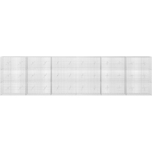  Gabion s 5 mm žicom i mrežom 5x5 cm 600x20x150 cm Slike