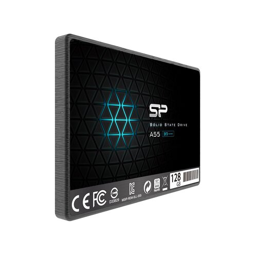 Silicon Power 128GB 2.5&amp;quot; SATA III Ace A55 (SP128GBSS3A55S25) SSD disk Slike