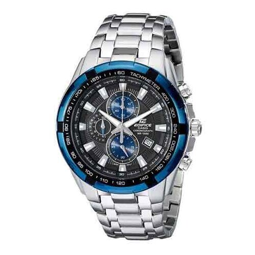 Casio Mu&amp;scaron;ki sat EF-539D-1A2 srebrni Slike