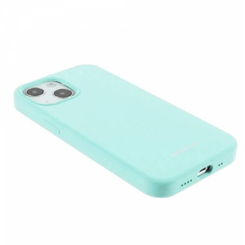 Goospery soft feeling silikonski ovitek za iphone 13 pro max - mint Slike