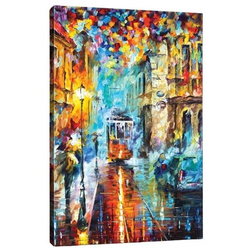 Tablo Center Poslikava Deževno mesto, 40 x 60 cm Slike