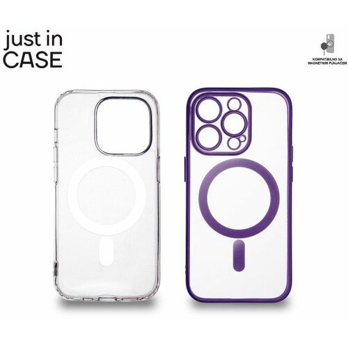 Just In Case 2u1 Extra case MAG MIX paket LjUBIČASTI za iPhone 14 Pro Cene