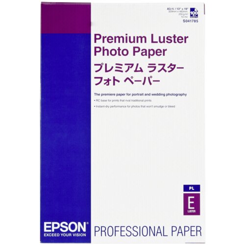 Epson Premium Luster Photo Paper A3+ 100 Sheet, 260g S041785 Slike