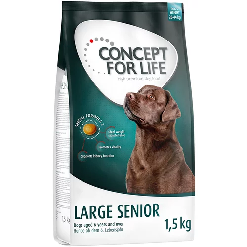 Concept for Life Snižena cijena! 1 kg / 1,5 kg hrana za pse - Large Senior (1,5 kg)