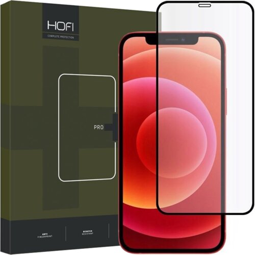 HOFI FULL PRO+ KALJENO STEKLO ZA IPHONE 12/12 PRO ČRNA ZA&Scaron;ČITA, (22004436) Cene