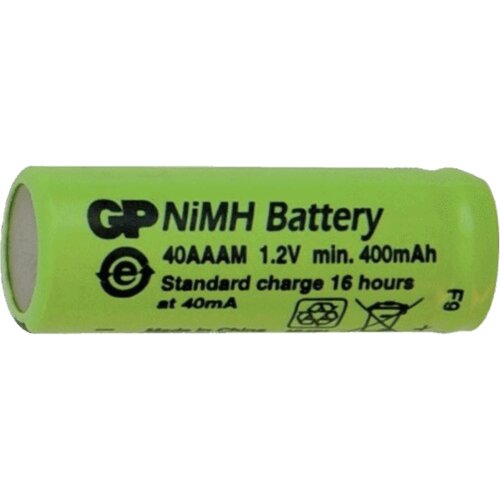 Gp Baterija akumulatorska 2/3AAA, NiMH 1.2 V, 400 mAh &amp;ndash; MN2-400-1.2V Slike