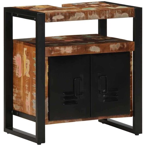 vidaXL Kupaonski ormarić za umivaonik 55x35x60 cm Obrađeno puno drvo Cijene