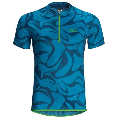 Jack Wolfskin Majice s kratkimi rokavi 18079618216 Modra Cene