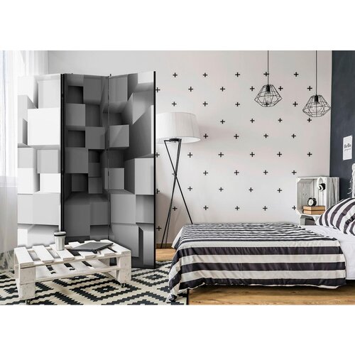 Artgeist Paravan Geometric Puzzle, 3-Delni, Dvostranski Slike