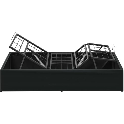  Električni podesivi okvir kreveta Crna 200 x 70 x 33 5 cm Čelik - Crna 70 x 200 cm Slike