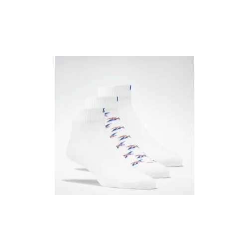 Reebok Unisex nizke nogavice Classics Ankle Socks 3 Pairs GD1030 Bela