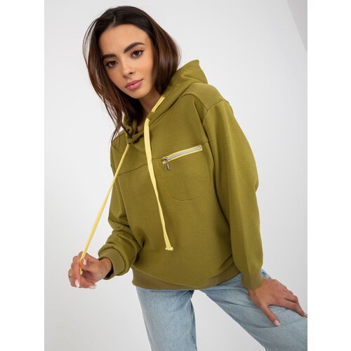 FANCY Sweatshirt-FA-BL-8125.67P-olive Cene