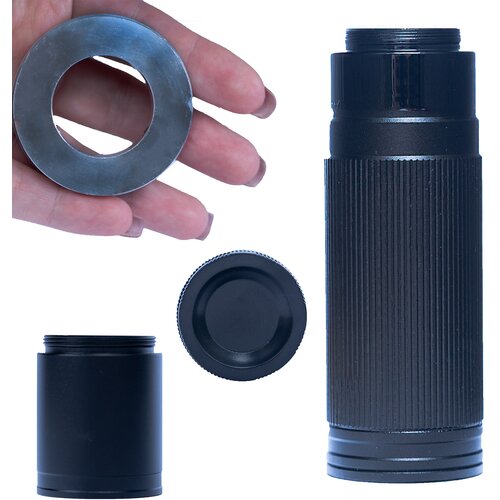 Rosfix ODM-130X Objektiv Za Digitalni Mikroskop 130x &amp;ndash; Visoka Kakovost Optike, C-Mount, Delovna Razdalja 50-350 Mm, (5000244502) Slike