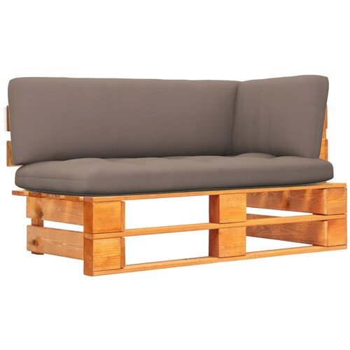  Kutna vrtna sofa od paleta boja meda od impregnirane borovine Cene
