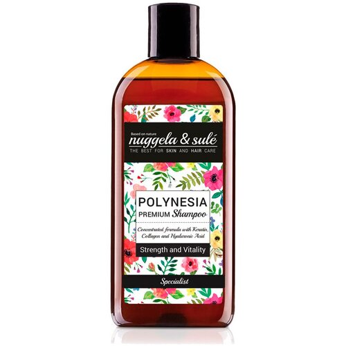 Nuggela&amp;amp;sule Polynesia keratin &amp;scaron;ampon 250 ml Slike
