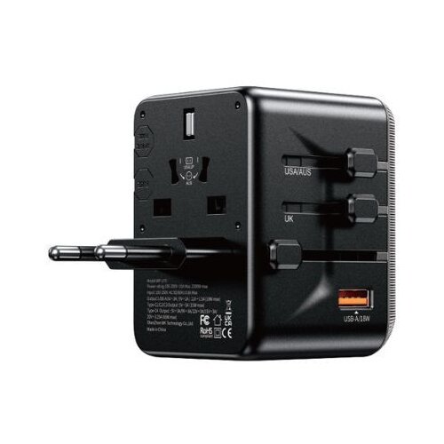 WEKOME Punjac WP-U70 65W Univerzalni GaN Crni Slike