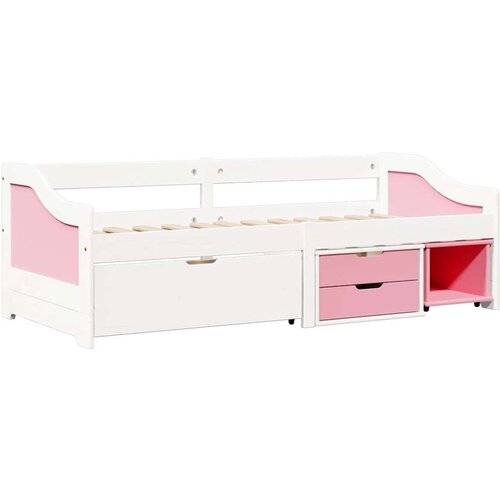 vidaXL Dnevna postelja z 3 predalibrez vzmetnice IRUN 90x200cm Cene