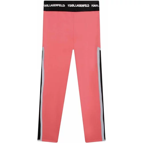 Karl Lagerfeld Otroške pajkice roza barva