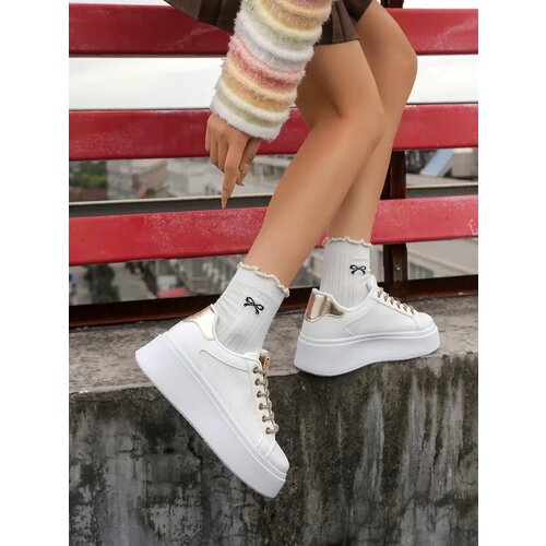 Resti Women's sporty sneakers with decorative laces Eone Cene