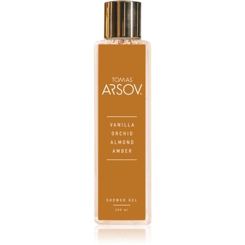 Tomas Arsov Vanilla Almond Milk Amber Shower gel parfumirani gel za tu&amp;scaron;iranje 200 ml Slike