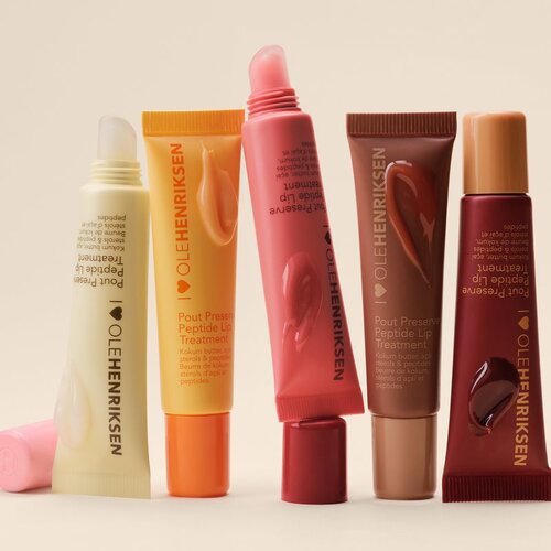 OLEHENRIKSEN Pout Preserve Peptide Lip Treatment vlažilni sijaj za ustnice odtenek Vanilla Bonbon 12 ml Slike