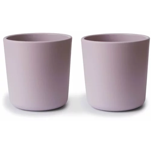 Mushie Dinnerware Cup skodelica Soft Lilac 2 kos
