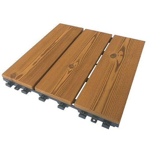 X Klik plo&amp;scaron;ča Smartdeck (30 x 30 cm, 6 kosov, rjava) Slike