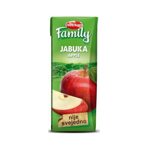 Nectar family jabuka sok 200ml tetra brik Slike
