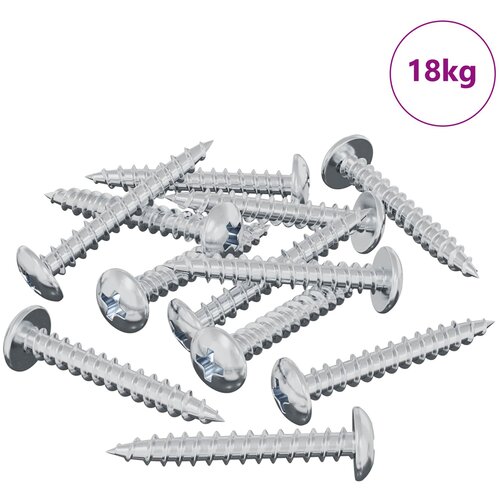 vidaXL Lesen vijak 8182 pcs srebrna M4 x 28 mm elezo, (5000163827) Cene