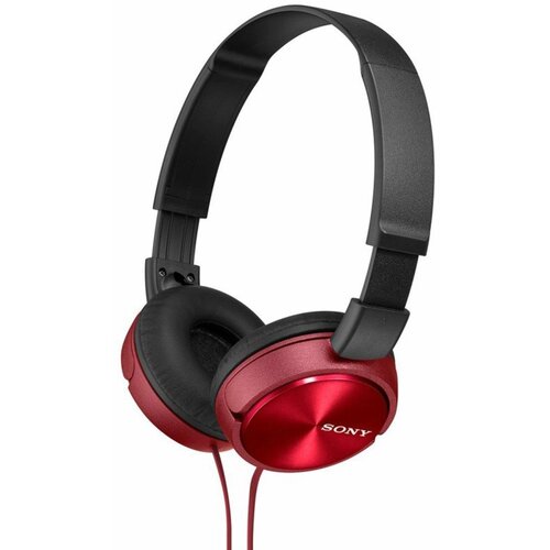 Sony Naglavne slu&amp;scaron;alke Sony, žične, rdeče, MDRZX310R Slike