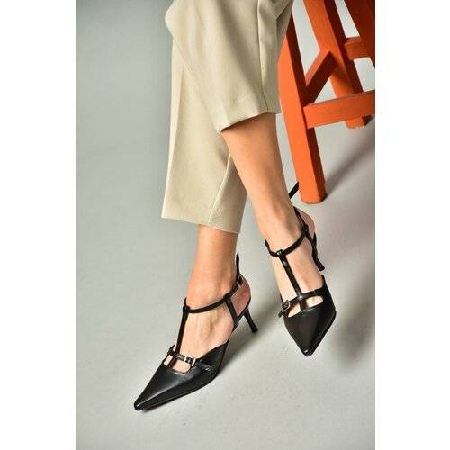 Fox Shoes S654071209 Black Low Heel Women's Shoes Slike