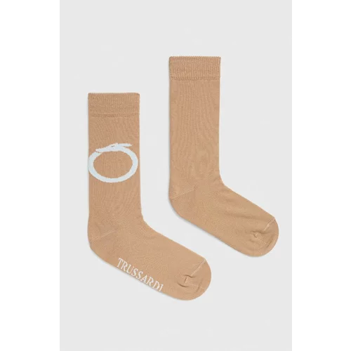 Trussardi Čarape za žene, boja: smeđa