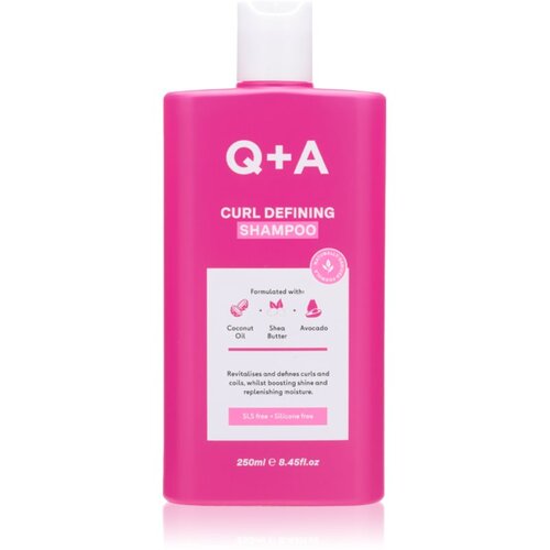 Q+A Curl Defining vlažilni &amp;scaron;ampon za definicijo valov 250 ml Slike