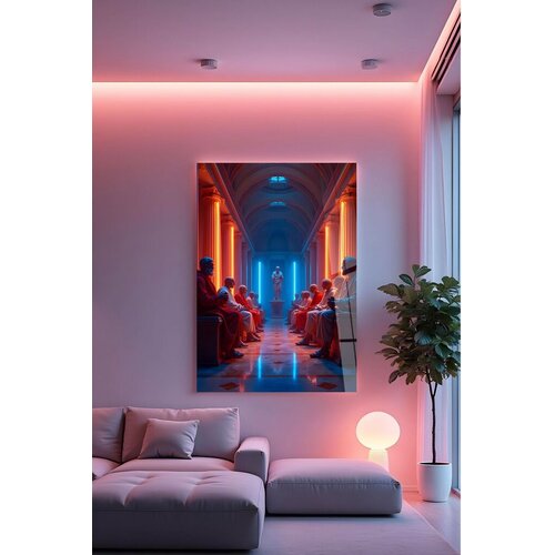 Wallity Zidna slika Hhlneon0011, 30x40 cm Cijene